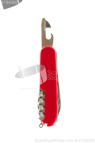 Image of Swiss army knife, can opener