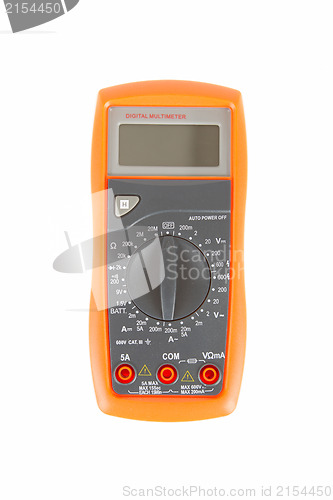 Image of Digital multimeter isolated