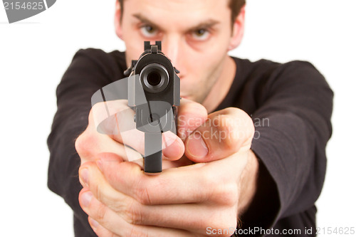 Image of Man with a gun 