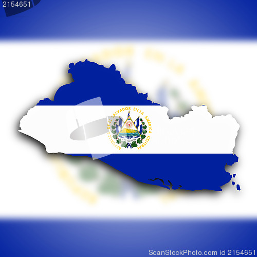 Image of Map of El Salvador