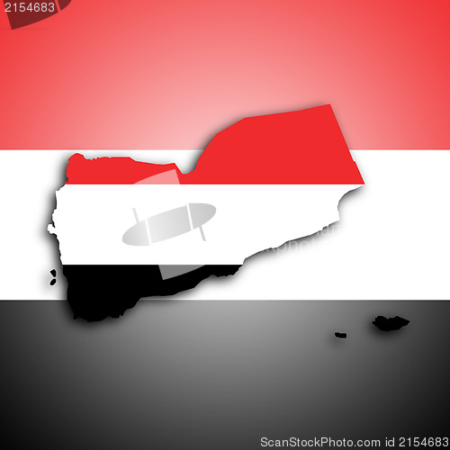 Image of Map of Yemen