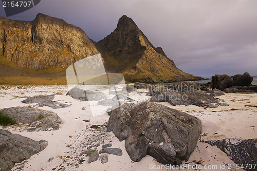 Image of Beach on Lofoten islands