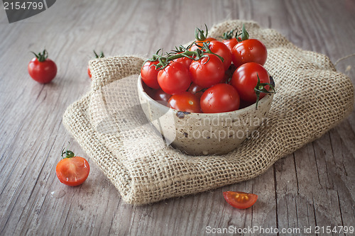 Image of Fresh cherry tomatoes