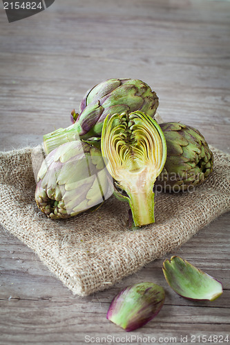 Image of artichokes