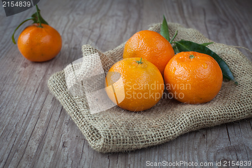 Image of fresh tangerine