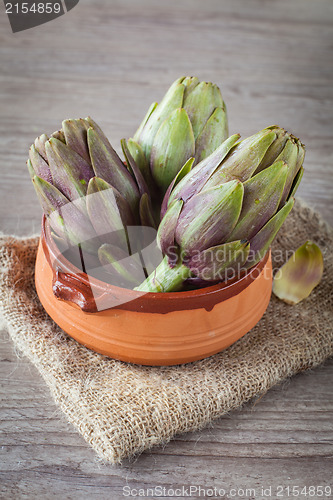 Image of artichokes