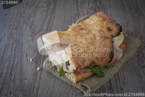 Image of Italian sandwich