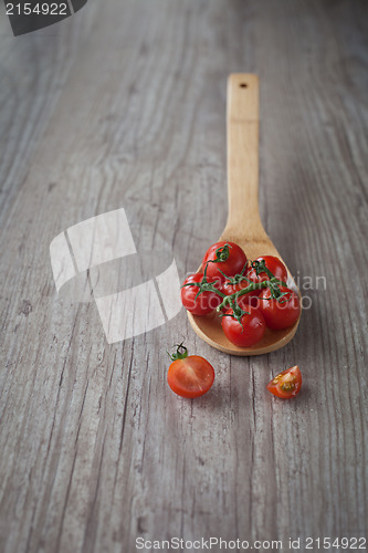Image of cherry tomatoes,