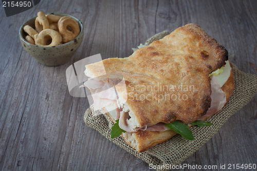 Image of Italian sandwich