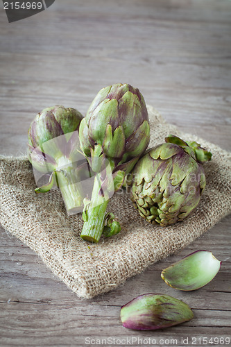 Image of artichokes