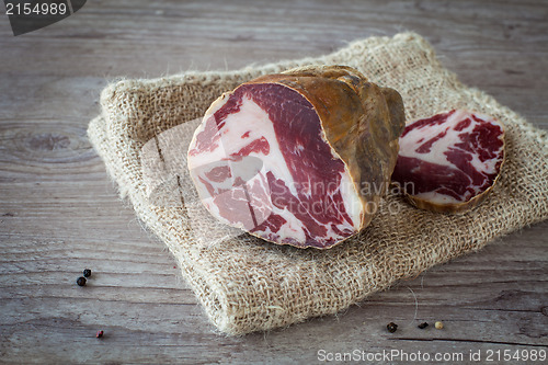 Image of Italian Capocollo salami