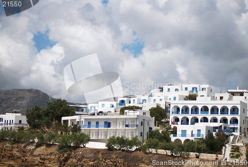 Image of hotels on hill