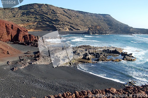 Image of Volcanic coast