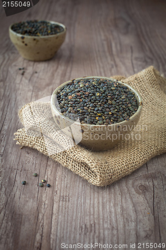 Image of Black lentils