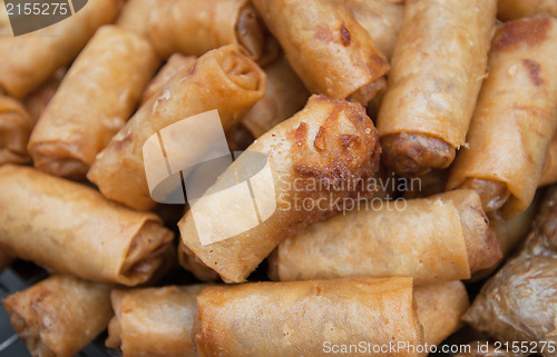 Image of deep fried spring rolls