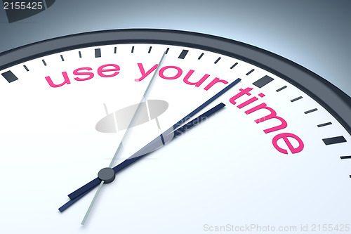 Image of use your time