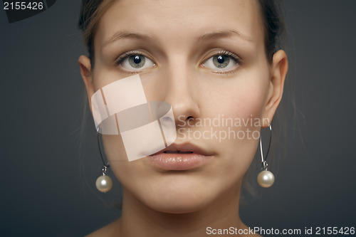 Image of young woman portrait
