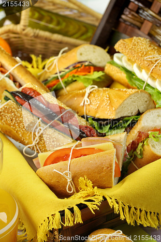 Image of Picnic Salad Rolls