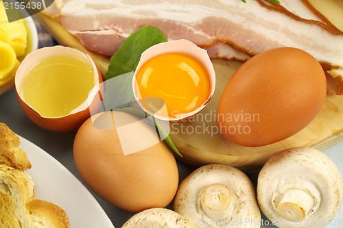 Image of Omelette Ingredients