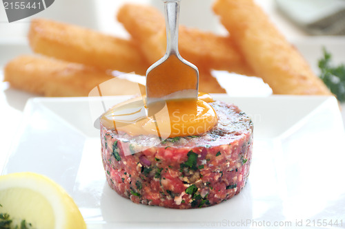 Image of Fork In Steak Tartare