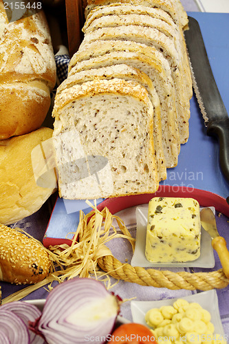 Image of Sliced Seed bread