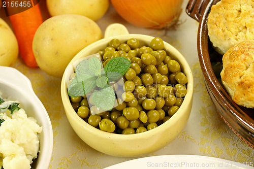 Image of Peas With mint