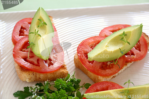 Image of Avocado And Tomato