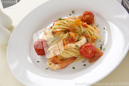 Image of Shrimps And Spaghetti