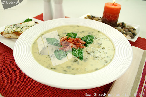 Image of Creamy Spinach Soup