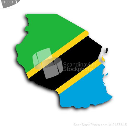 Image of Map of Tanzania