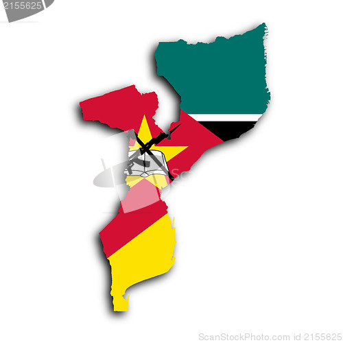 Image of Map of Mozambique