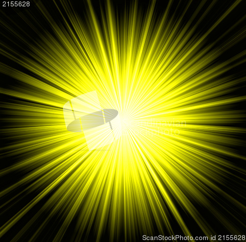 Image of Starburst background, sunbeams