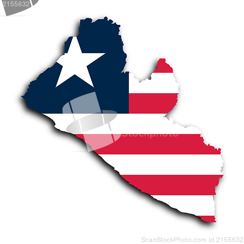 Image of Map of Liberia