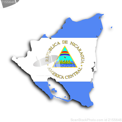 Image of Map of Nicaragua