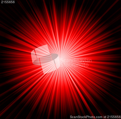 Image of Starburst background, sunbeams