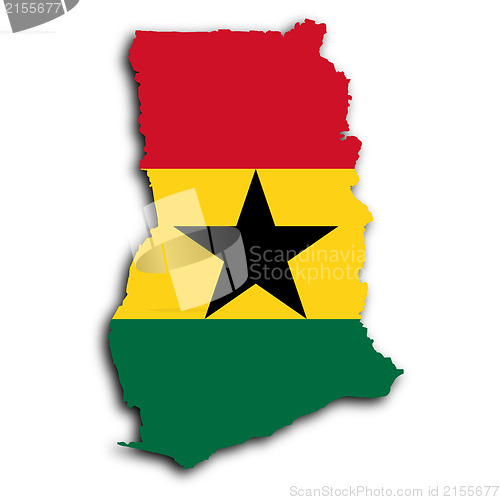 Image of Map of Ghana