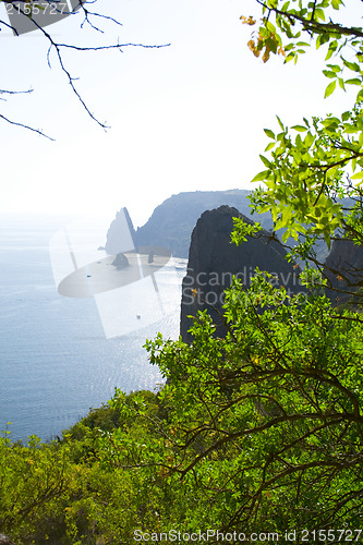 Image of Rocks near the sea