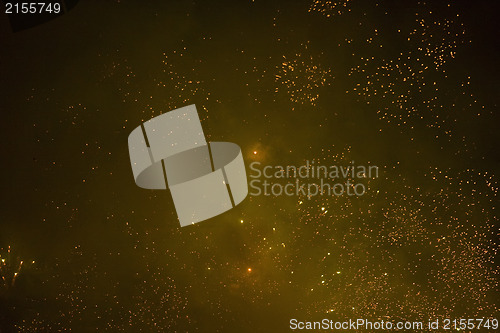 Image of Fireworks abstract background