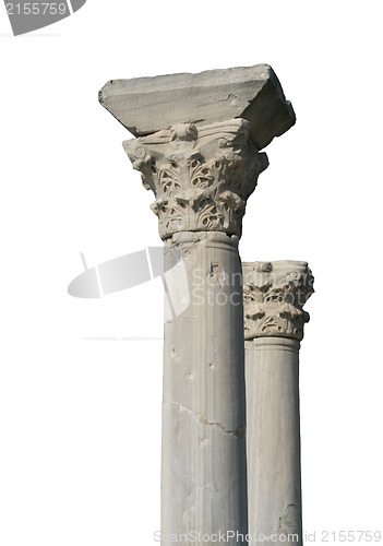 Image of Isolated ancient columns