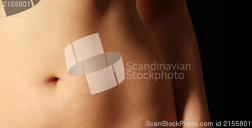 Image of Sexy woman stomach