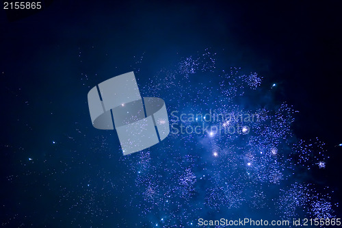 Image of Fireworks abstract background