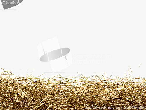 Image of Gold tinsel frame