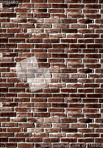 Image of Old grunge brick wall