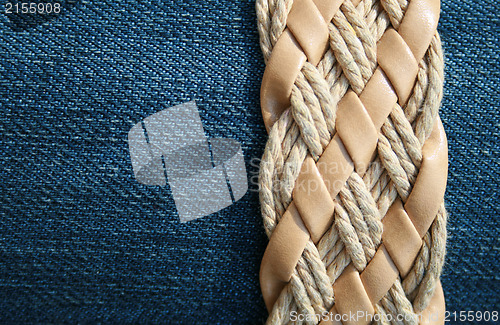 Image of Jeans abstract background