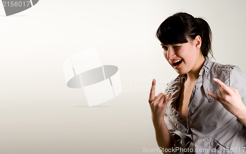 Image of Rock girl