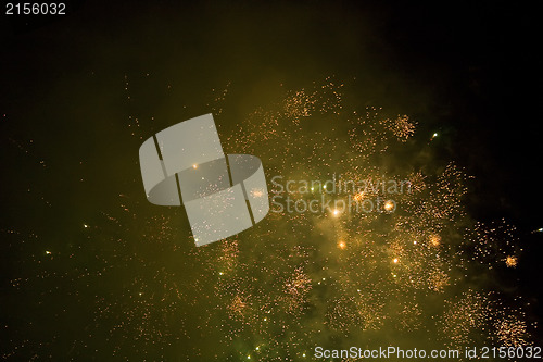 Image of Fireworks abstract background