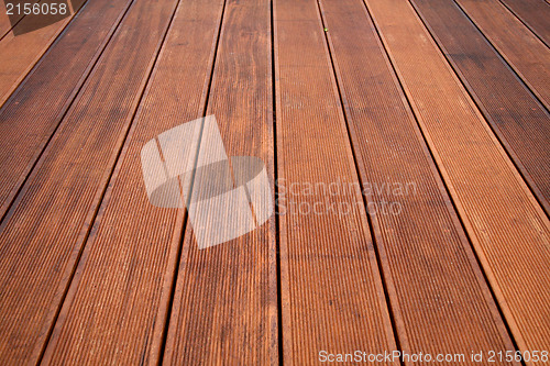 Image of African oak floor texture