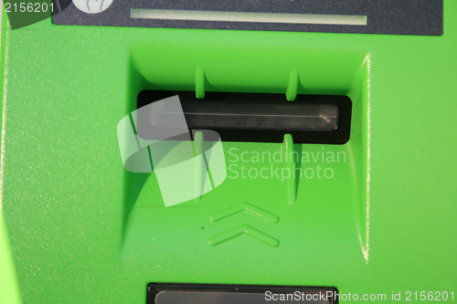 Image of Credit card slot