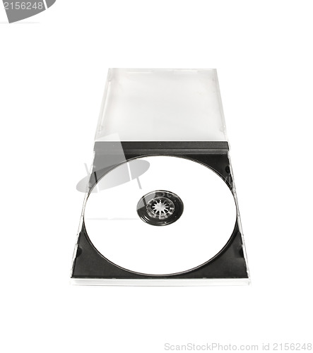 Image of CD DVD case with white cds