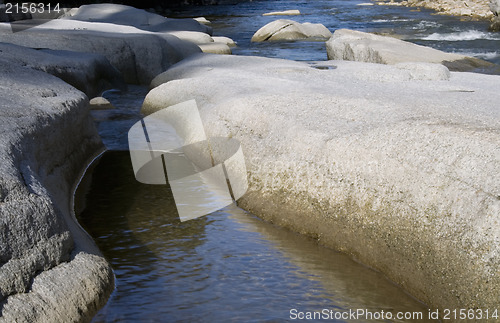Image of Rocks in the river.Nice abstract natural background.